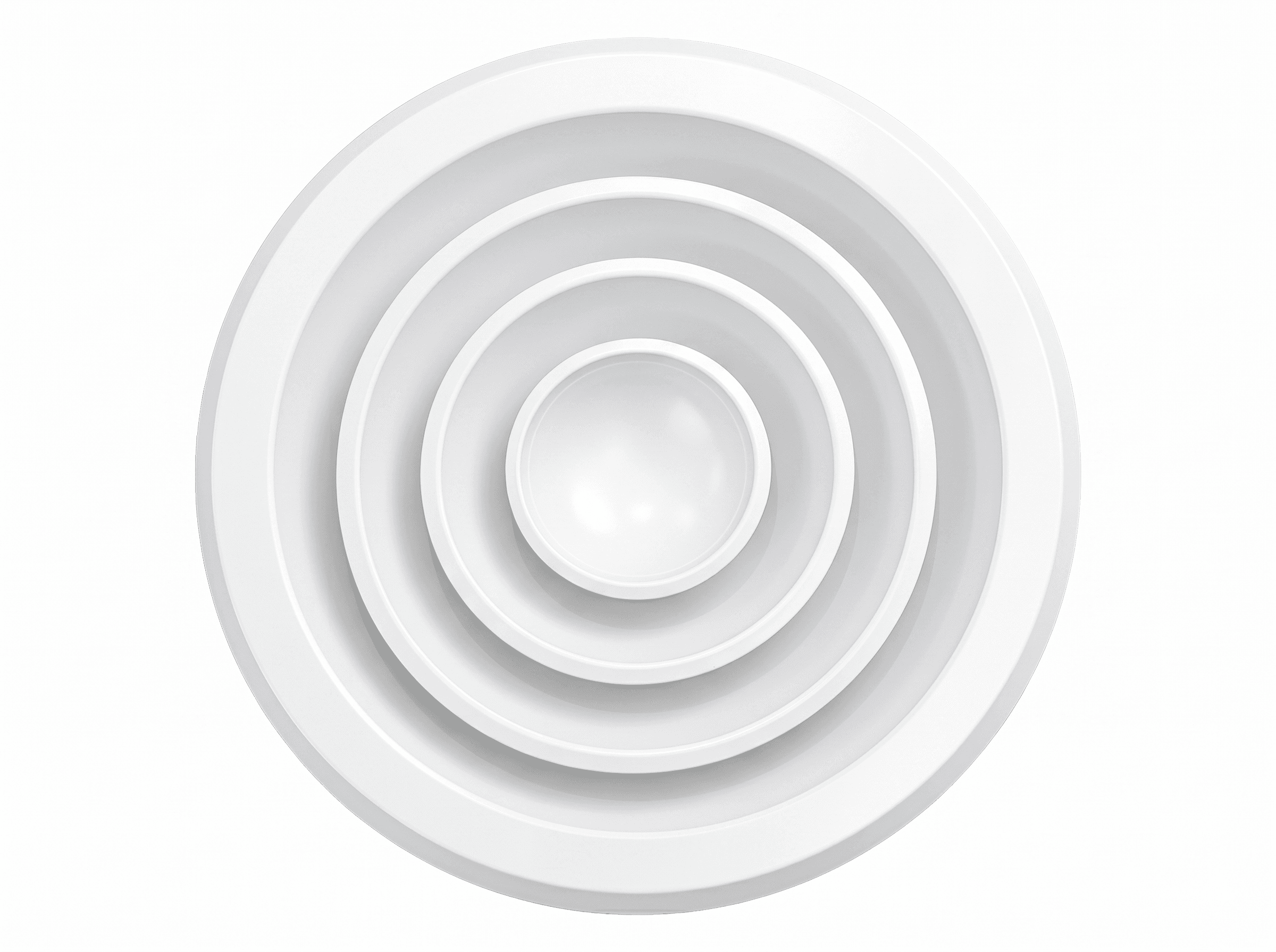Round Ceiling Diffuser – Fixed (RCD) — HVAC component by Polyaire UK