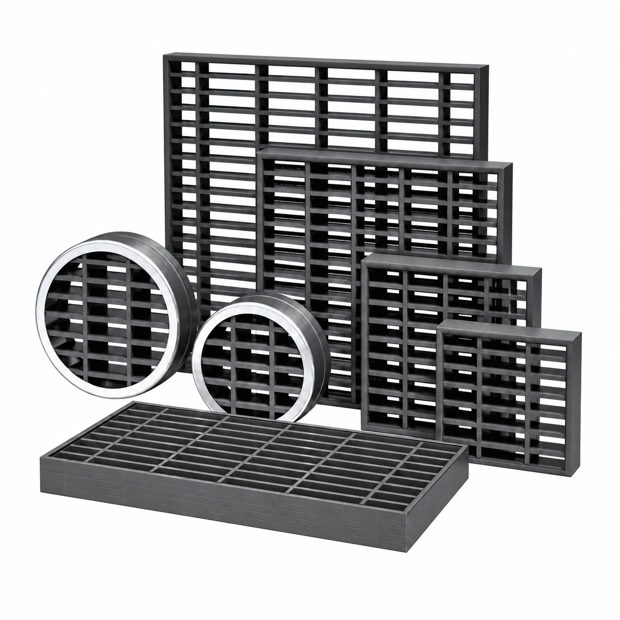 Fire Rated Door Grilles (FRDG) — HVAC component by Polyaire UK