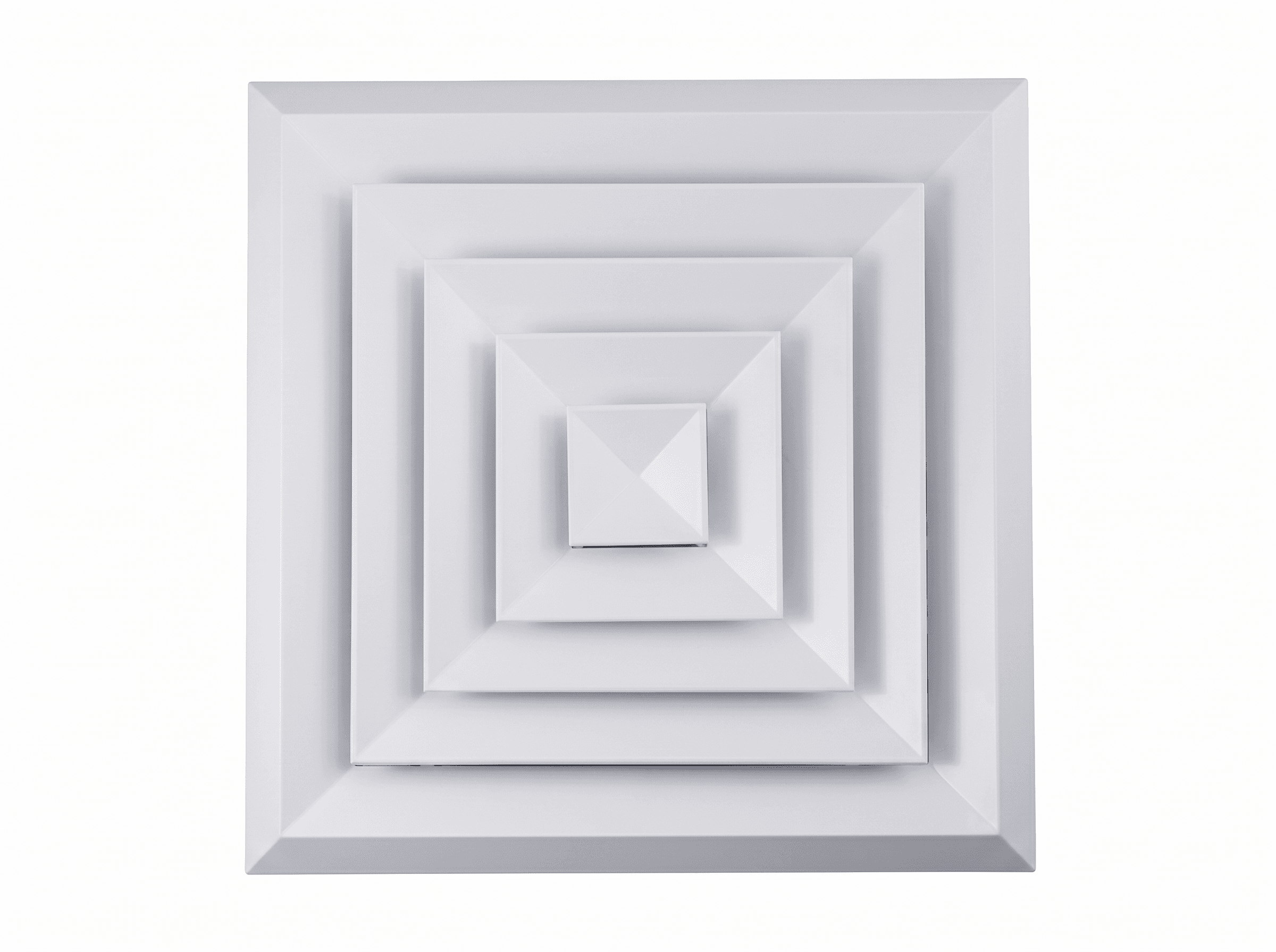 Classic Bevel Face Diffuser (Plastic) — HVAC component by Polyaire UK