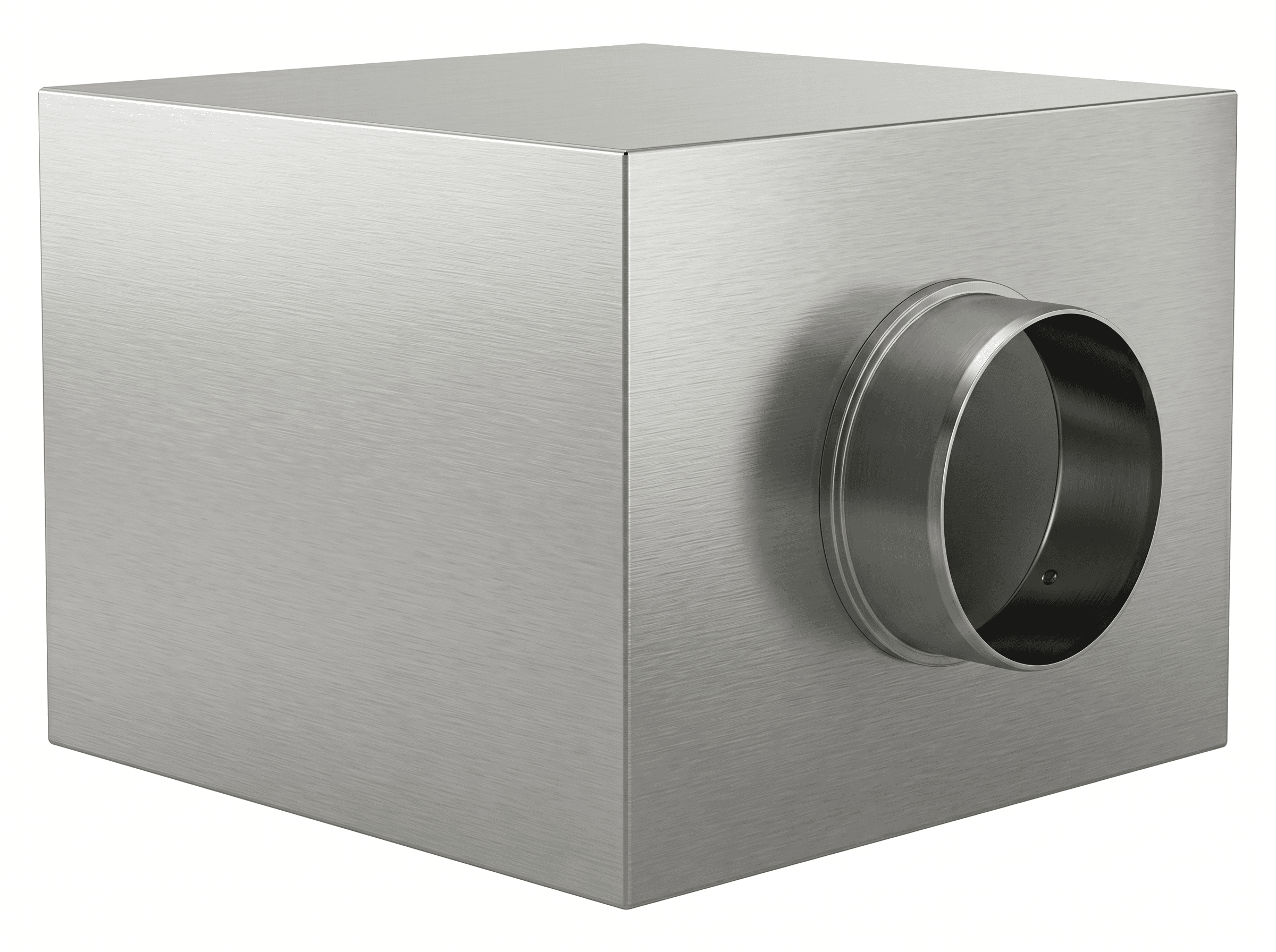 Metal Side Entry Plenum Box — HVAC component by Polyaire UK