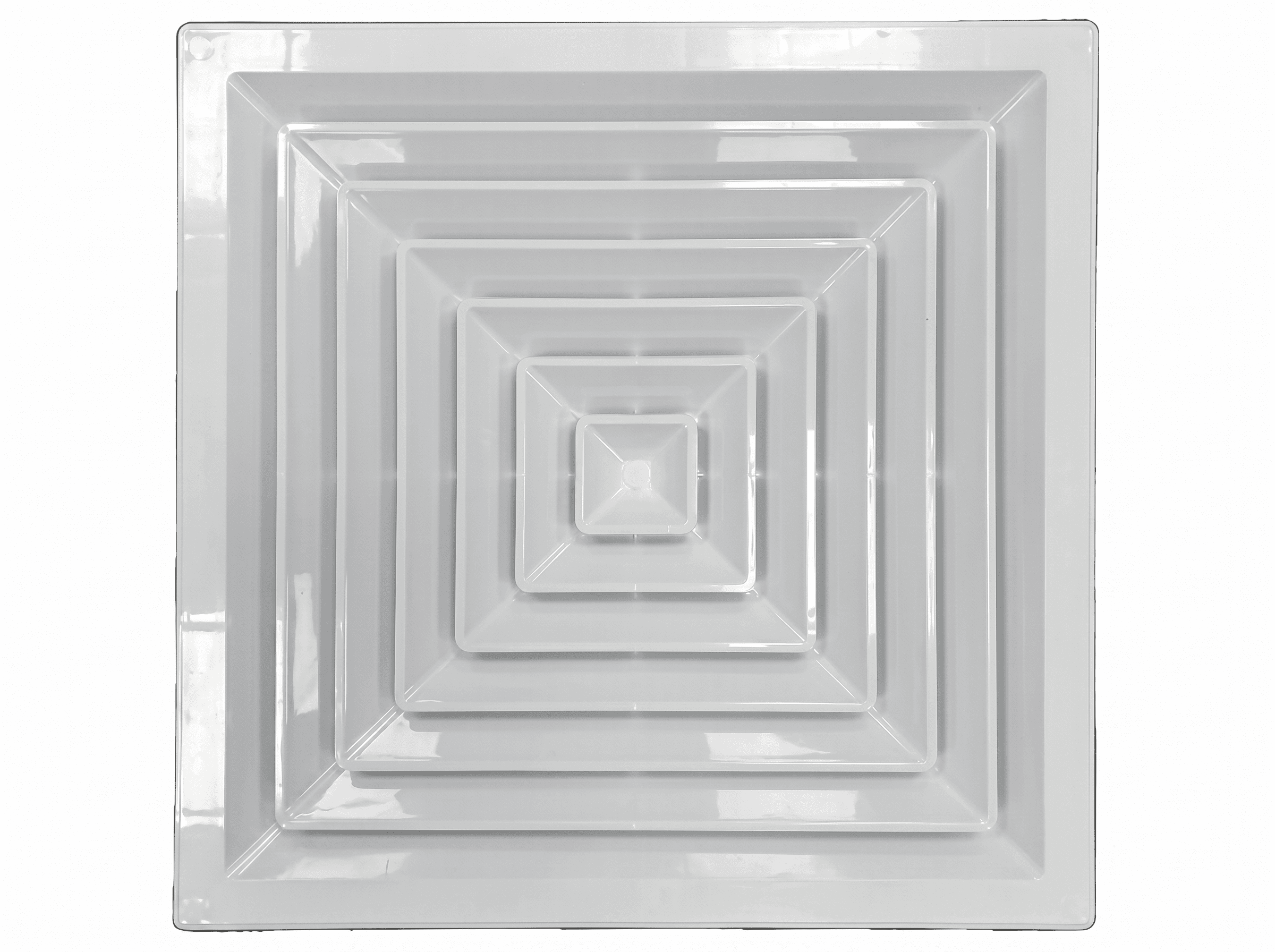 Louvre Faced Diffusers Plastic (LFD-P) — HVAC component by Polyaire UK