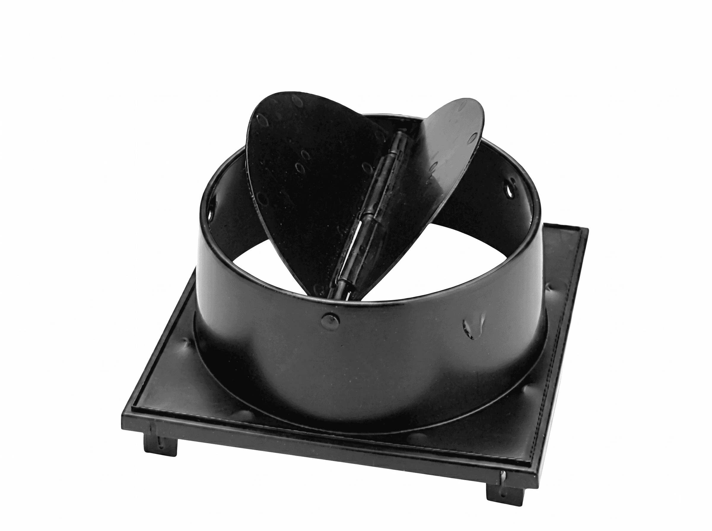 Neck Adaptors with Butterfly Damper — HVAC component by Polyaire UK